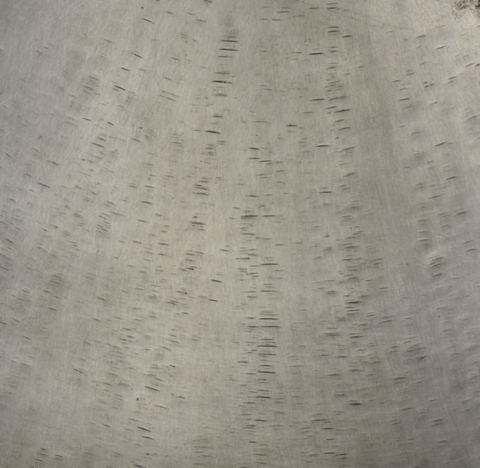 Overhead view of Aero Collection Metal Swatch 
