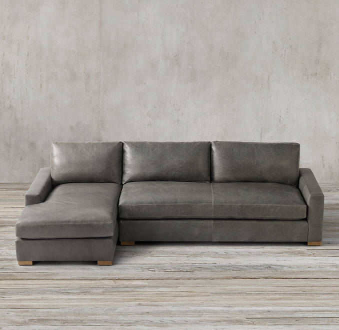 RH Maxwell Sofa Chaise Sectional - Thumbnail 2