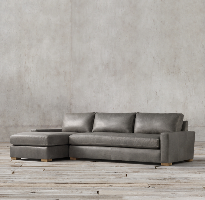 RH Maxwell Sofa Chaise Sectional - Thumbnail 3