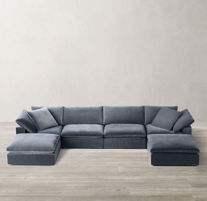 Cloud Modular Customizable Sectional