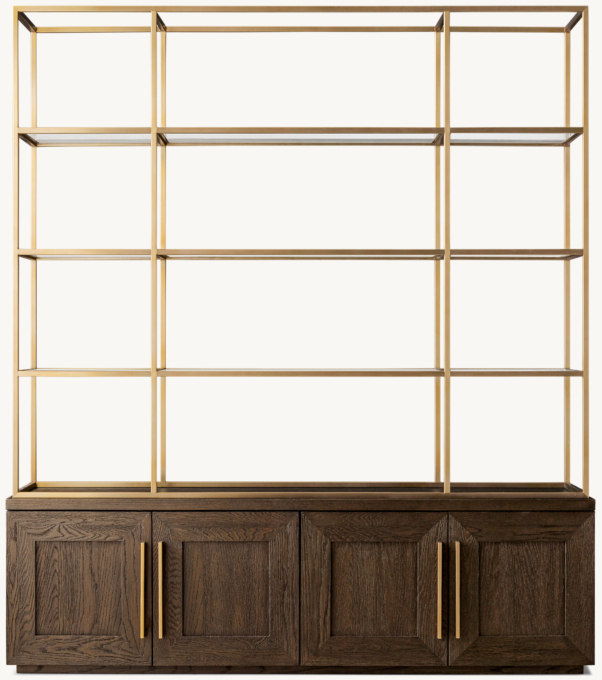 Machinto 4-Door Sideboard & Hutch