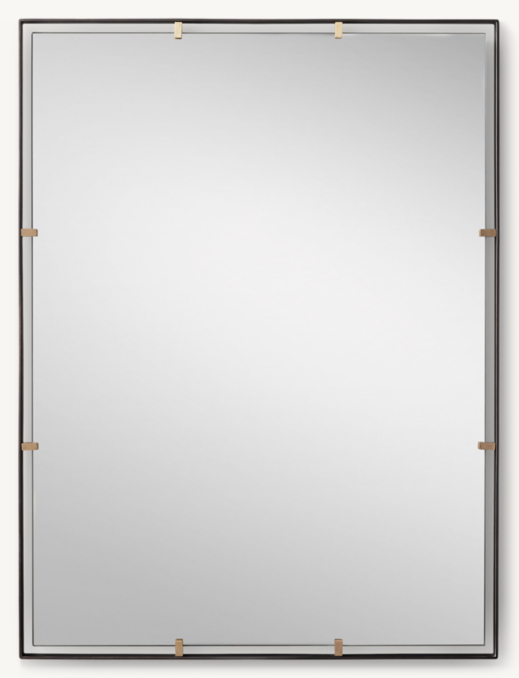 Front view of Niccolo Floating Mirror 