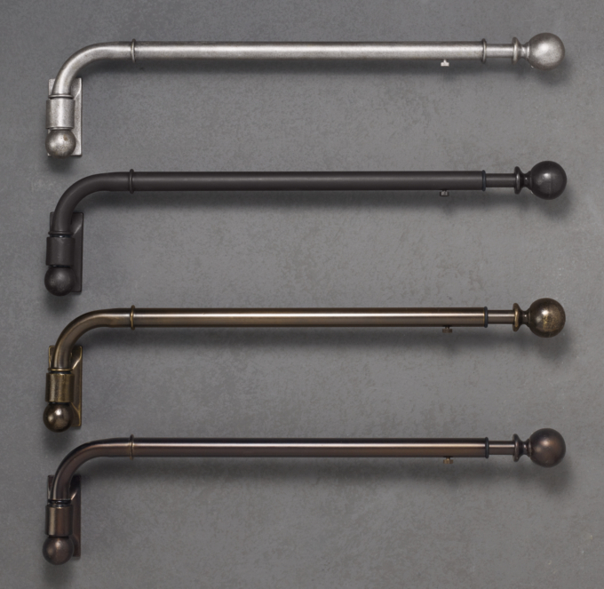 Swing Arm Rods For Curtains 