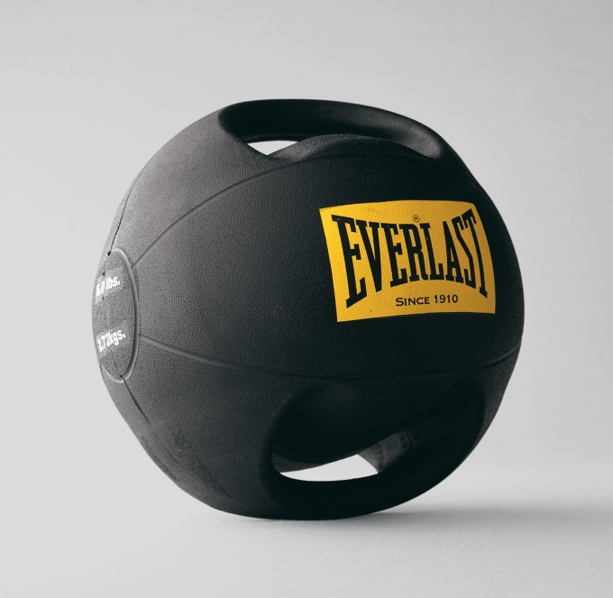 Everlast DoubleHandled Medicine Ball