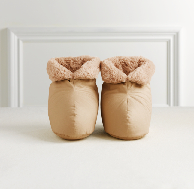 Luxury Plush Down Foot Duvets Tan