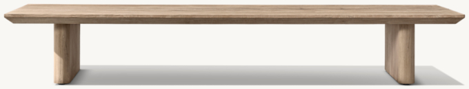 Balmain Teak Rectangular Coffee Table
