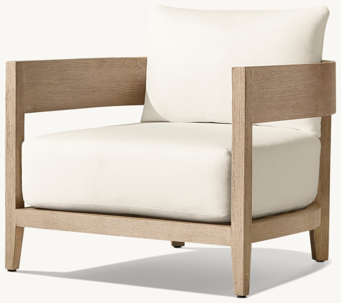 Balmain Teak Lounge Chair