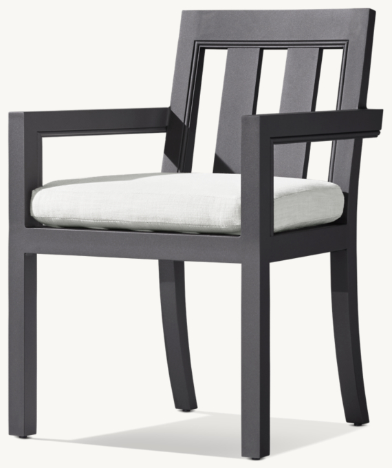 Costa Aluminum Dining Armchair