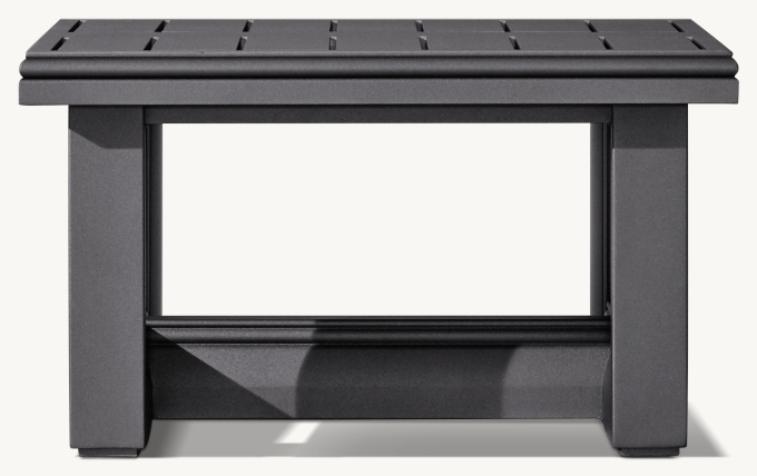 Costa Aluminum Square Side Table