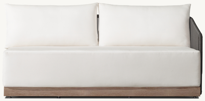 Havana Two Seat Right Arm Sofa Frame Only