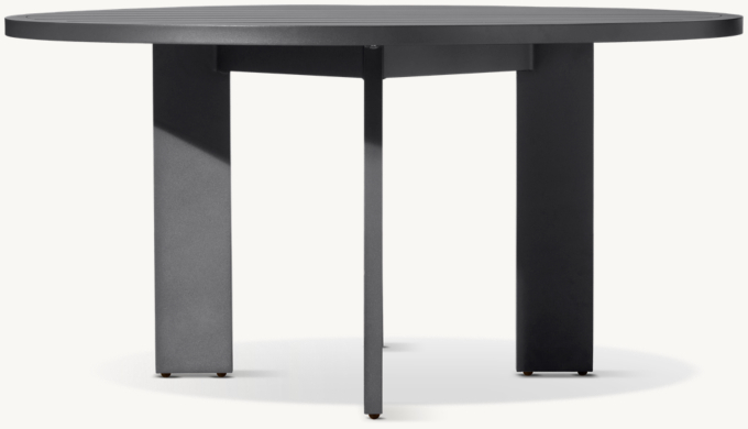 Marbella Aluminum Round Dining Table