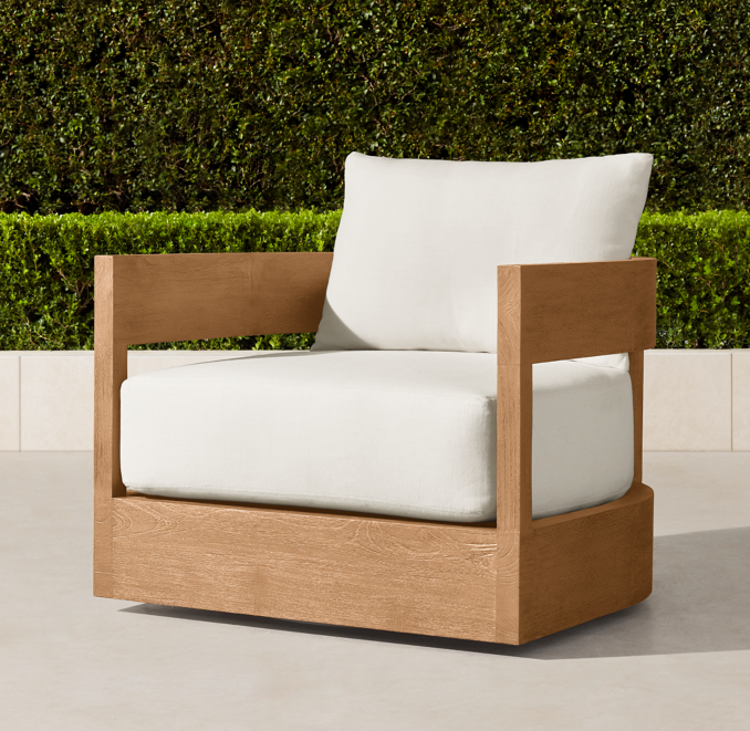 Balmain Swivel Lounge Chair Cushions 