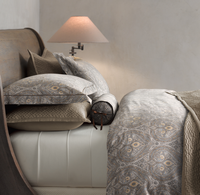 Italian Cypress Paisley Duvet Cover