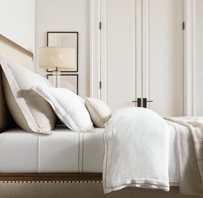 Italian Ultra-Fine Tipped Linen Bedding Collection