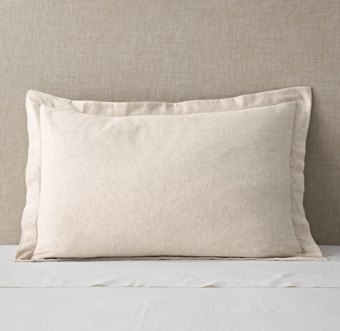 Heathered Herringbone King Lounger Sham