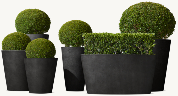 Salento Round Planters
