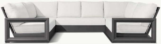 Costa Aluminum Customizable Sectional