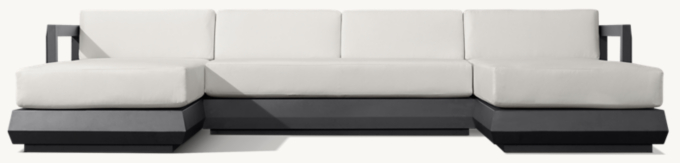 Paloma Aluminum Customizable Sectional