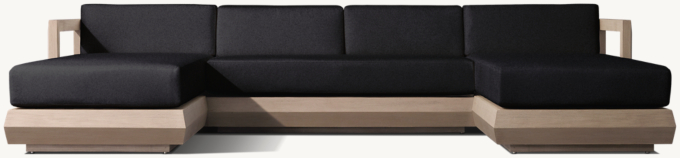Paloma Teak Customizable Sectional