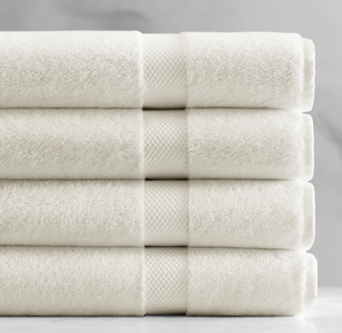 802-Gram Turkish Cotton Towel Collection | RH