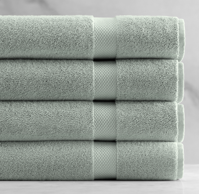 802-Gram Turkish Cotton Towel Collection | RH