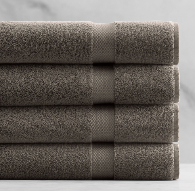 RH | Color: Graphite - Cotton Towel Collection
