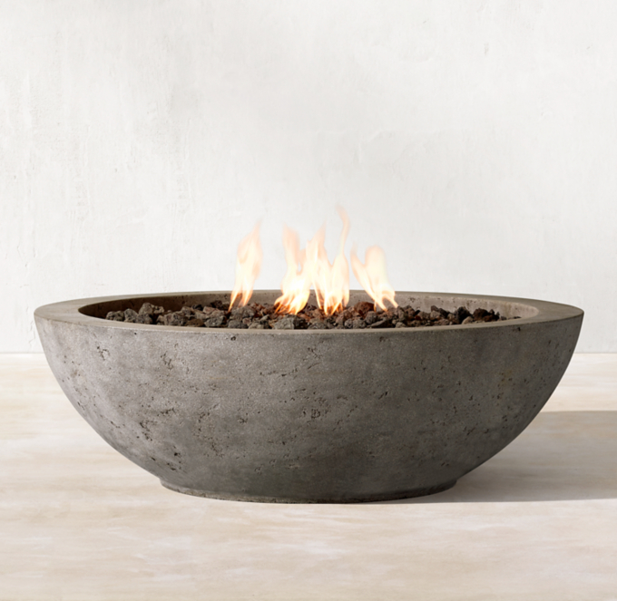 Ixtapa Round Fire Table