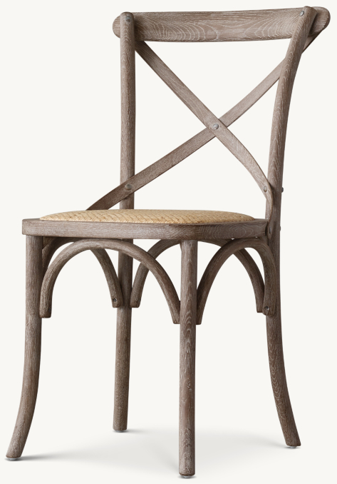 Madeleine Rattan Dining Side Chair | RH