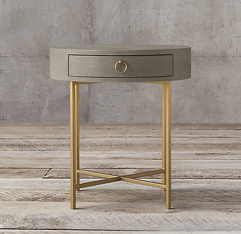 Bedside Tables Rh, Round Night Tables