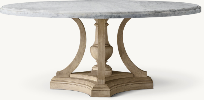 Restoration hardware st james table deals round