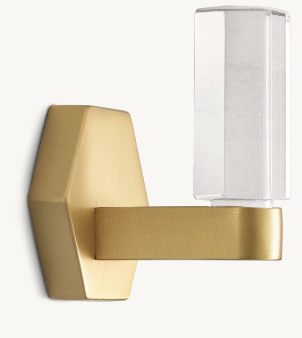 Lambeth Crystal Hexagonal Hook