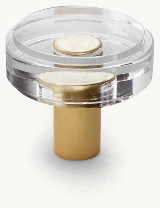 Lambeth Smooth Crystal Knob