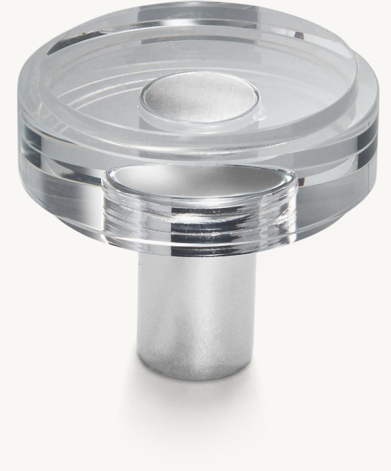 Lambeth Smooth Crystal Knob