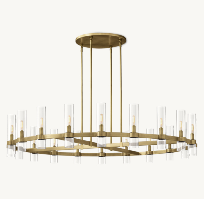 Ravelle Round Chandelier 60"