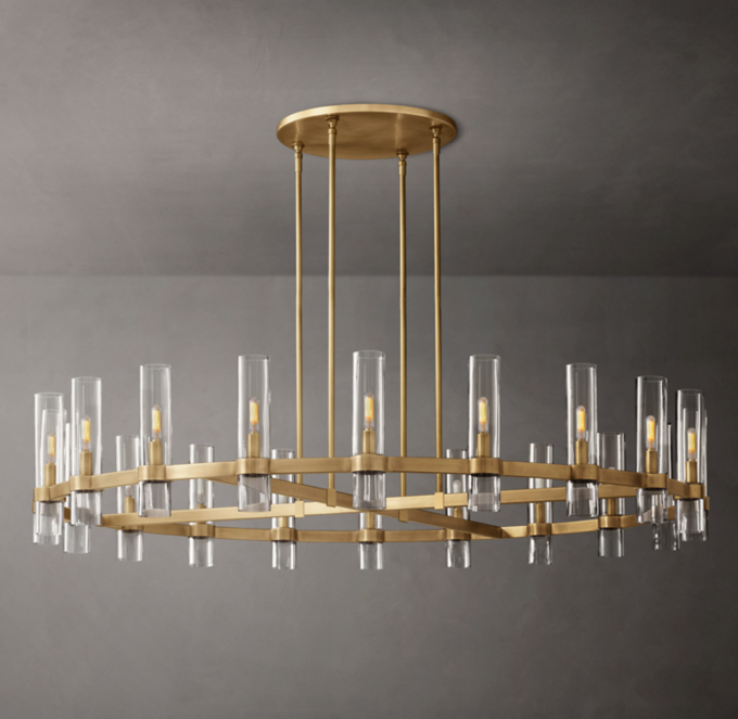 Ravelle Round Chandelier 60\"