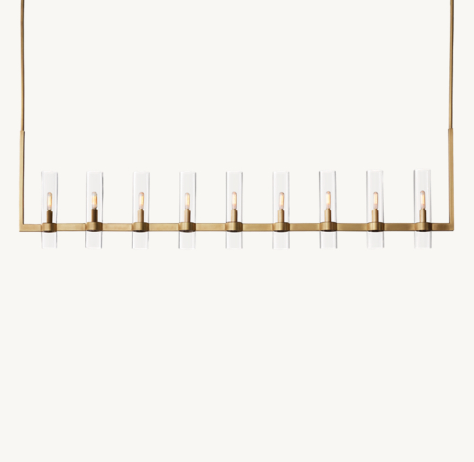 Ravelle Linear Chandelier 71"