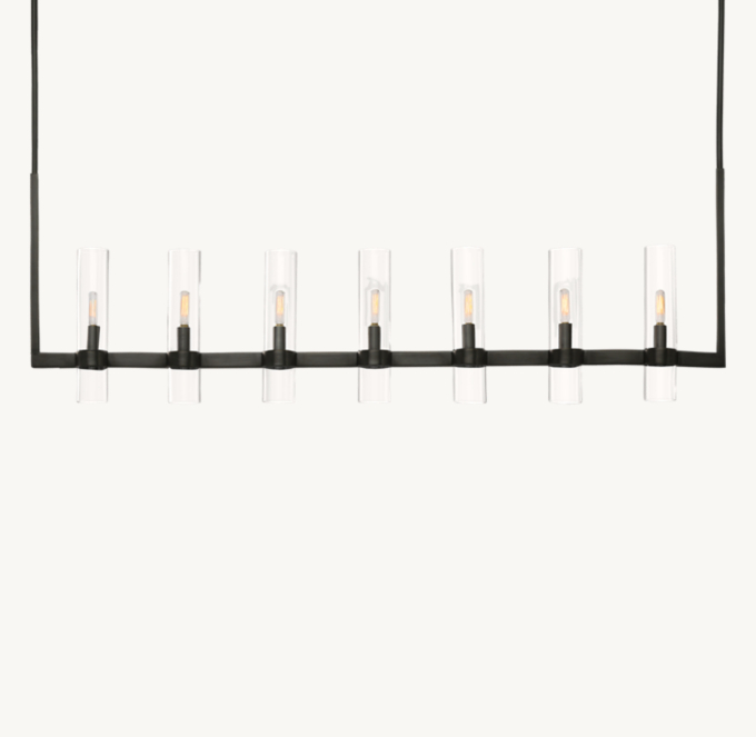 Ravelle Linear Chandelier 59\"