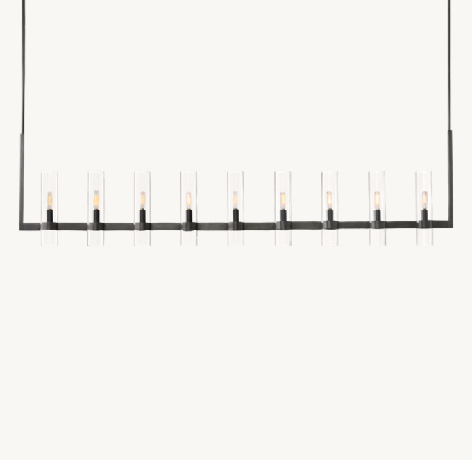 Ravelle Linear Chandelier 73\"