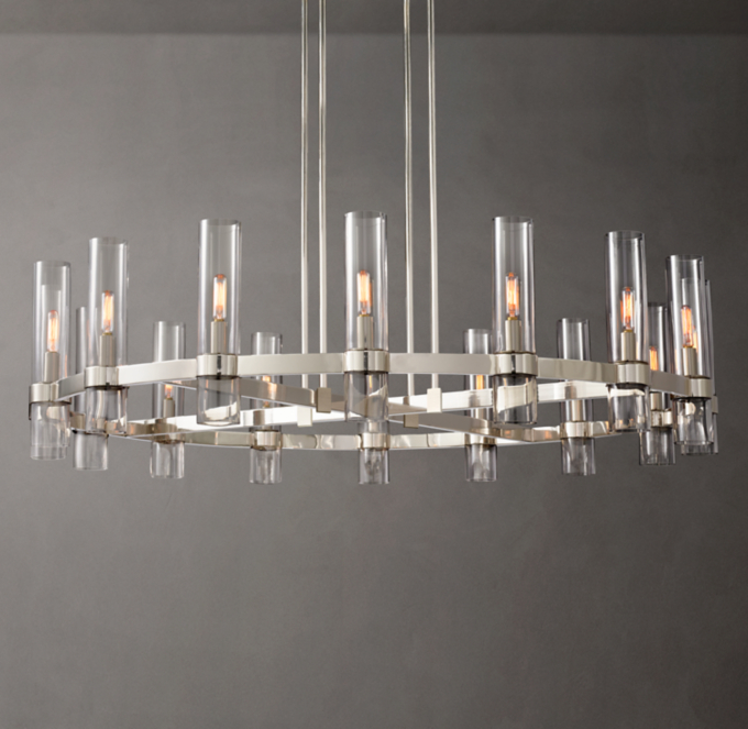Ravelle Round Chandelier 48\"