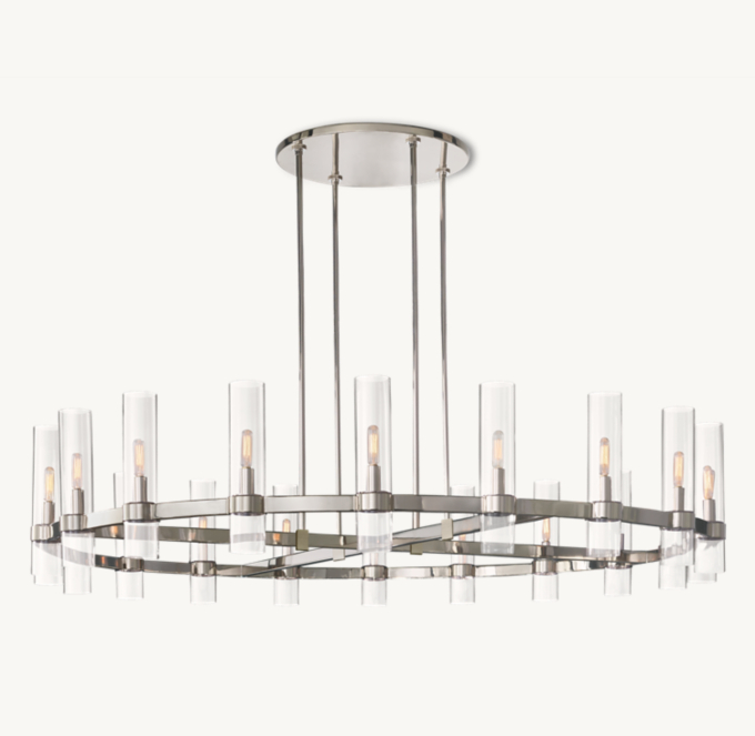 Ravelle Round Chandelier 60\"