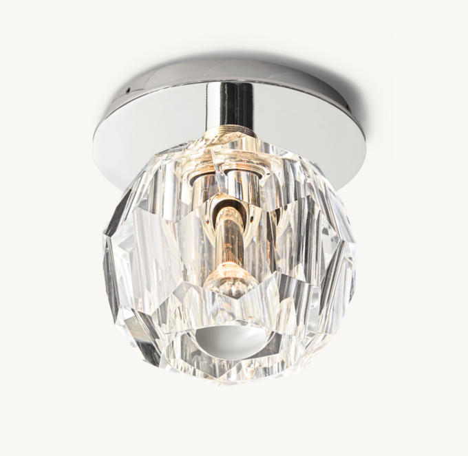 Restoration hardware flush on sale mount ceiling light