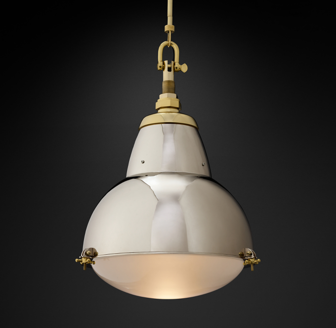 1950s Paris Street Lamp Pendant