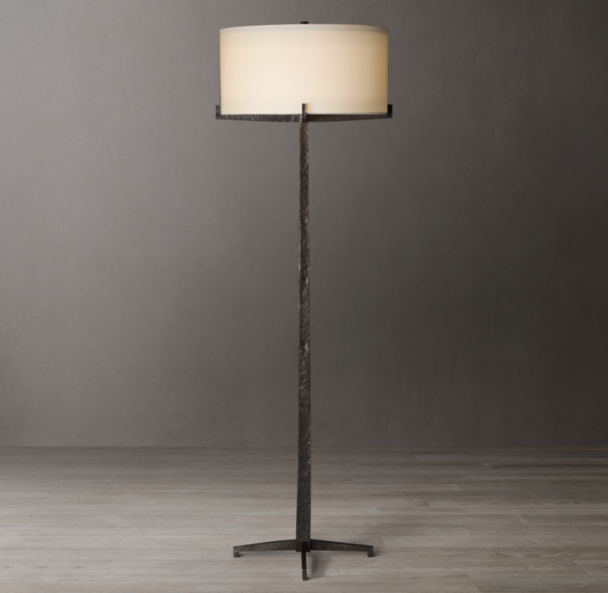 iron floor lamp