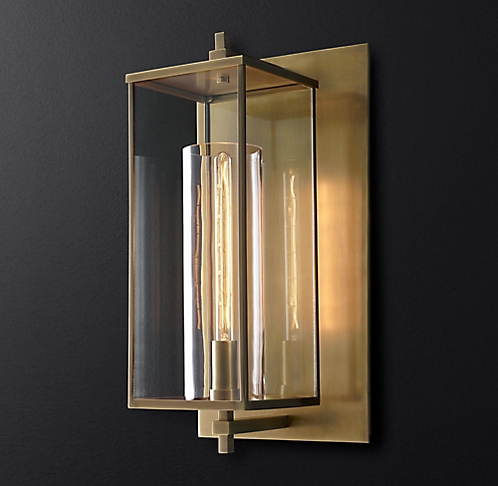 All Outdoor Lighting Rh Modern, Contemporary Outdoor Wall Sconces