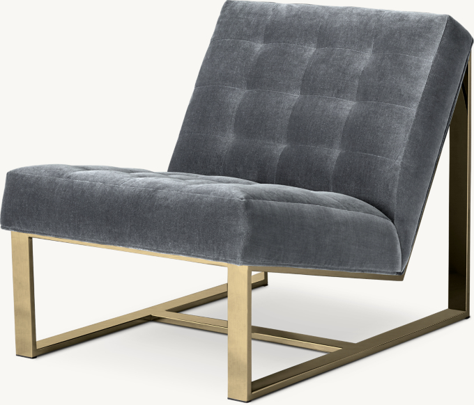 Milo baughman best sale chair restoration hardware