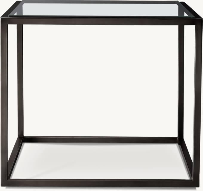 Nicholas Glass Square Side Table