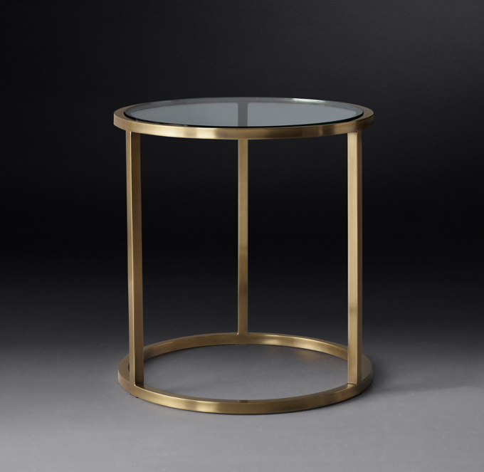 Nicholas Glass Round Side Table   Prod14890077 E710728253 F