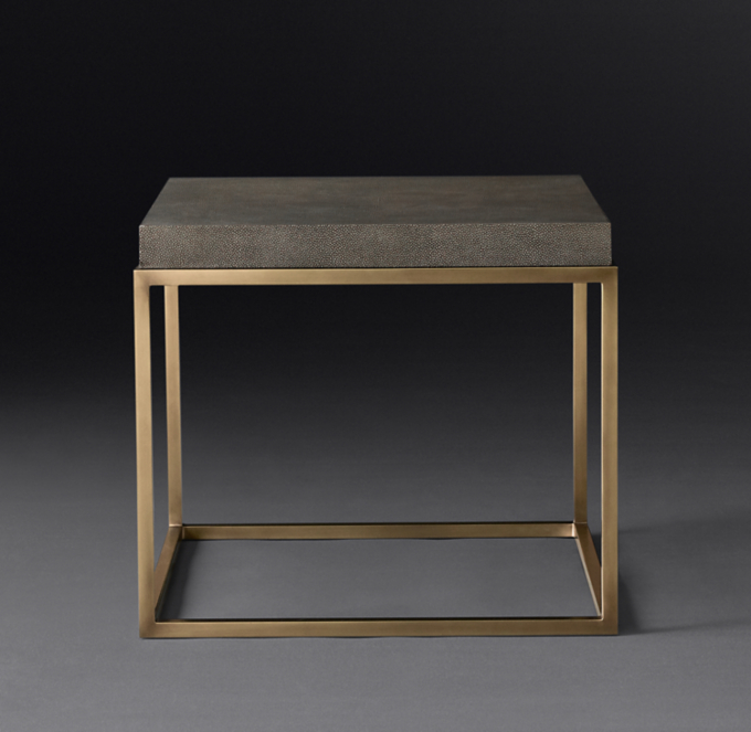 Nicholas Shagreen Side Table