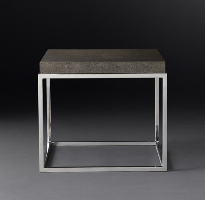 Nicholas Shagreen Side Table