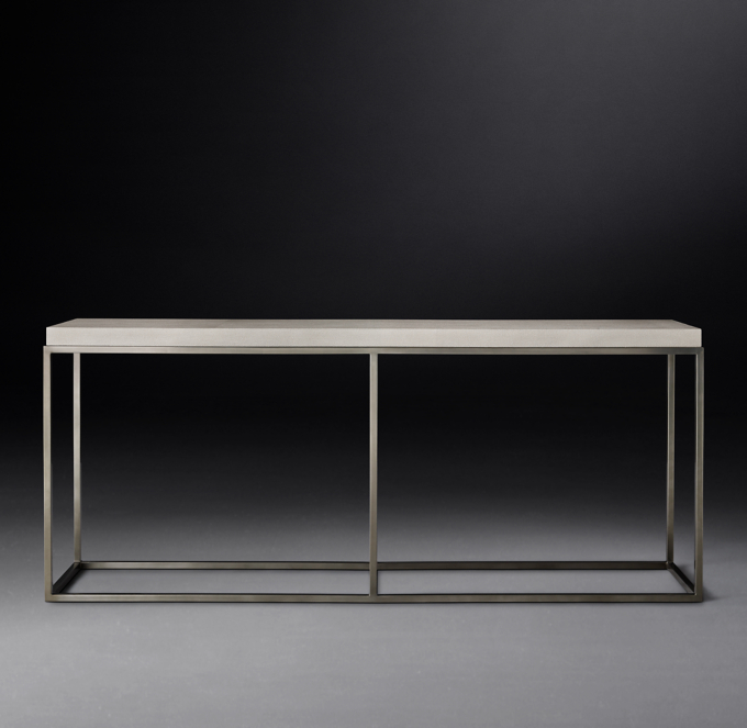 Nicholas Shagreen Console Table